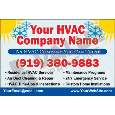 HVAC Vehicle Magnet #4